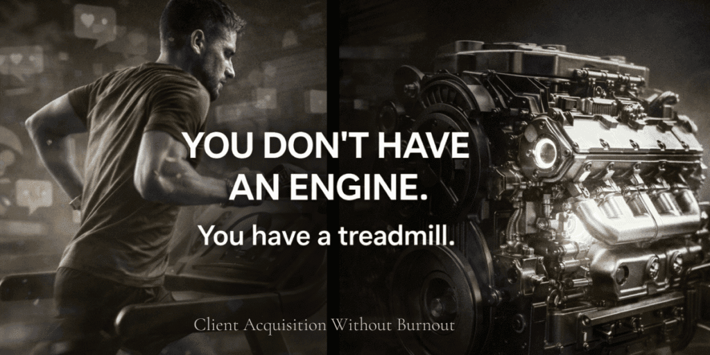 Client Acquisition Without Content Burnout