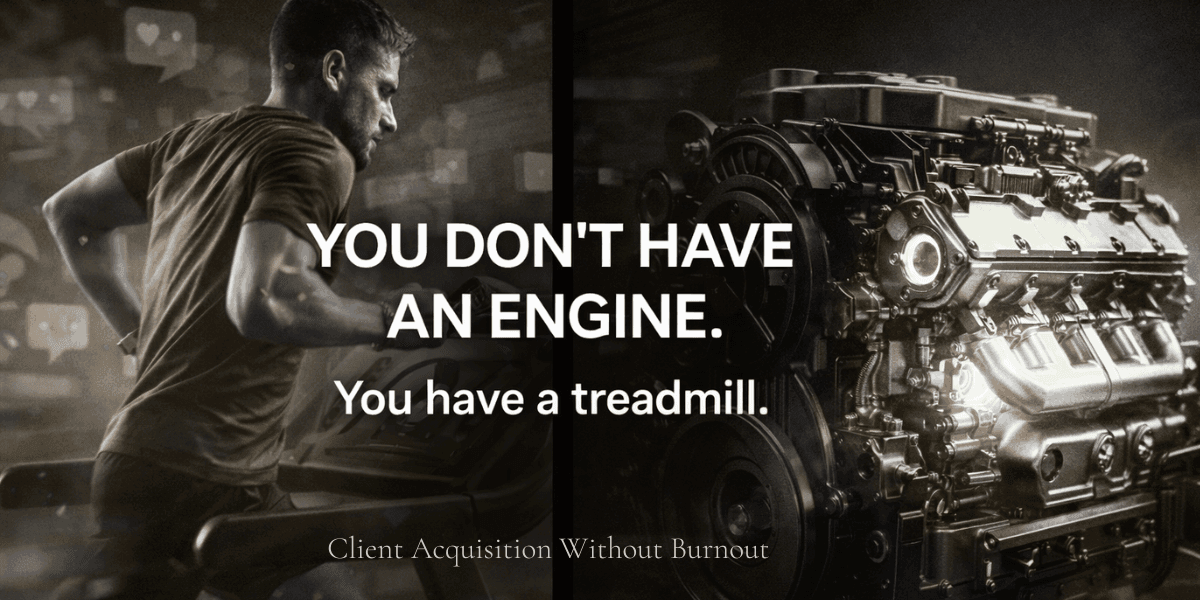 Client Acquisition Without Content Burnout