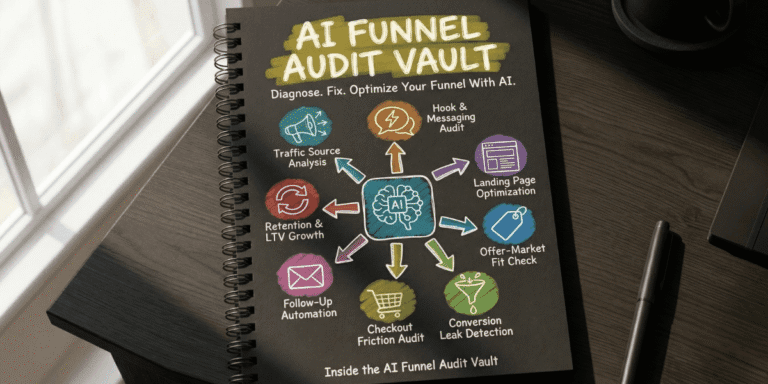 Your Funnel Isn't Failing Because of Bad Copy. Here's What's Actually Broken, Plus 8 AI Prompts to Find It.